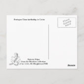 ブレターニュ級戦艦，カレー ポストカード (裏面)