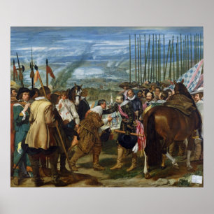 ブレダの降伏、1625年、c.1635年 ポスター