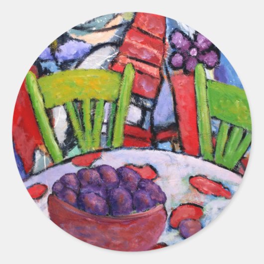 ブレダンローグリンステッカー ラウンドシール (正面)