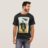 ブレダールバンのキャンベル氏族 Tシャツ (正面フル)