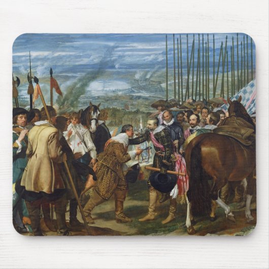 ブレダ1625年、c.1635の降伏 マウスパッド (正面)