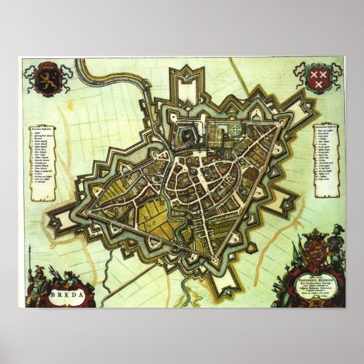 ブレダ – 1652 ポスター (正面)