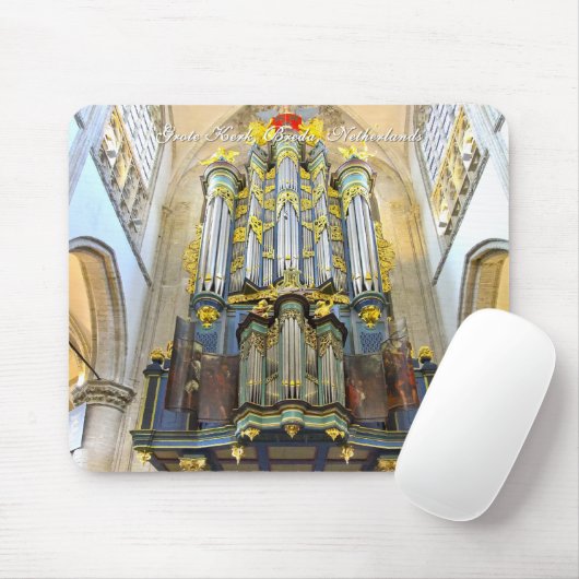ブレダGrote Kerkの管器官のmousepad マウスパッド (マウス)