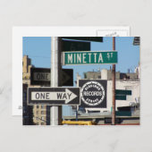 ブレッカー通りレコード ポストカード (正面/裏面)