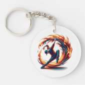 ブレックダンス通り火災と都市エネルギー キーホルダー (正面)