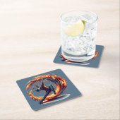 ブレックダンス通り火災と都市エネルギー スクエアペーパーコースター (インサイチュ)