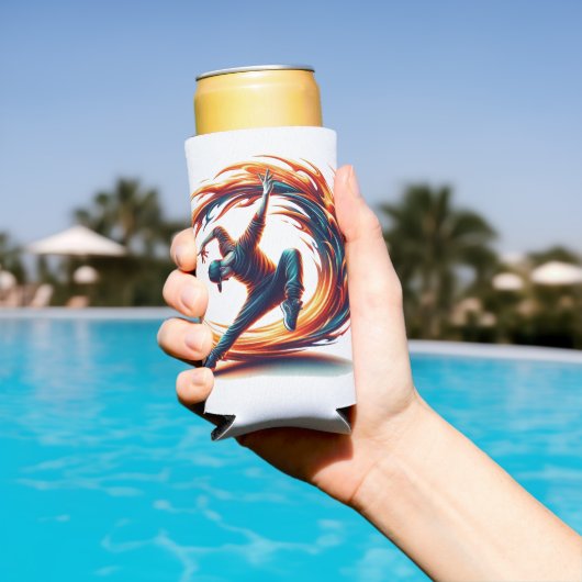 ブレックダンス通り火災と都市エネルギー スリム缶クーラー (インサイチュ プール)