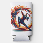 ブレックダンス通り火災と都市エネルギー スリム缶クーラー (裏面)