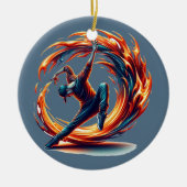 ブレックダンス通り火災と都市エネルギー セラミックオーナメント (正面)