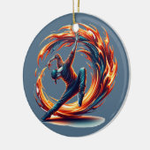 ブレックダンス通り火災と都市エネルギー セラミックオーナメント (左)