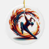 ブレックダンス通り火災と都市エネルギー セラミックオーナメント (裏面)
