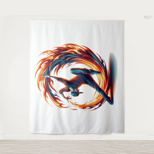 ブレックダンス通り火災と都市エネルギー タペストリー (正面)