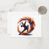 ブレックダンス通り火災と都市エネルギー ノートカード (正面/裏面インサイチュ)