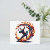 ブレックダンス通り火災と都市エネルギー ポストカード (スタンド正面)