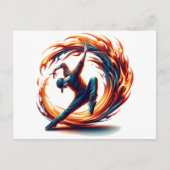 ブレックダンス通り火災と都市エネルギー ポストカード (正面)