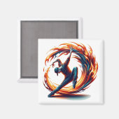 ブレックダンス通り火災と都市エネルギー マグネット (正面/裏面)