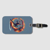 ブレックダンス通り火災と都市エネルギー ラゲッジタグ (正面横)