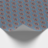 ブレックダンス通り火災と都市エネルギー ラッピングペーパー (角)