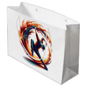 ブレックダンス通り火災と都市エネルギー ラージペーパーバッグ (裏面アングル)