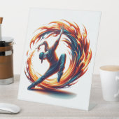 ブレックダンス通り火災と都市エネルギー 台座サイン (インサイチュ)