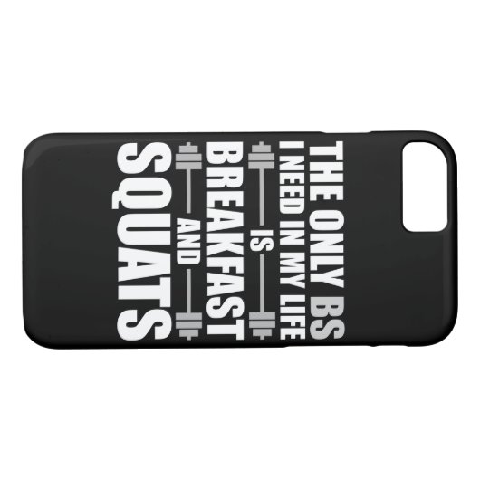 ブレックファーアンドスクアツ – ボディビルトレーニング Case-Mate iPhoneケース (裏面(横))