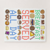 ブレックファーサードオールデイネオンディーナーサイングルメ ジグソーパズル (横)