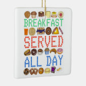 ブレックファーサードオールデイネオンディーナーサイングルメ セラミックオーナメント (右)