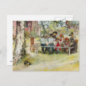 ブレックファーザビッグ樺の木バイカールラルソン ポストカード (正面/裏面)