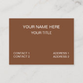 ブレックファーシーズタイムフォーブレックファーストカフェ 名刺 (裏面)