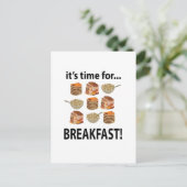 ブレックファーシーズタイムフォーブレックファースト ポストカード (スタンド正面)