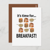 ブレックファーシーズタイムフォーブレックファースト ポストカード (正面/裏面)