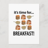 ブレックファーシーズタイムフォーブレックファースト ポストカード (正面)