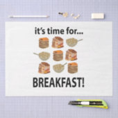 ブレックファーシーズタイムフォーブレックファースト 薄葉紙 (クラフト)