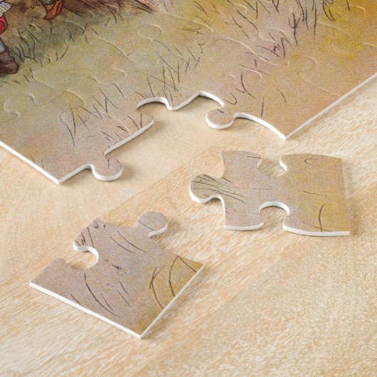 ブレックファーストアンダーザビッグ樺の木バイカールラルソン ジグソーパズル (側面)