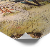 ブレックファーストアンダーザビッグ樺の木 ポスター (角)