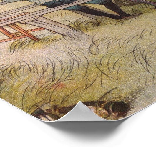 ブレックファーストアンダーザビッグ樺の木 ポスター (角)