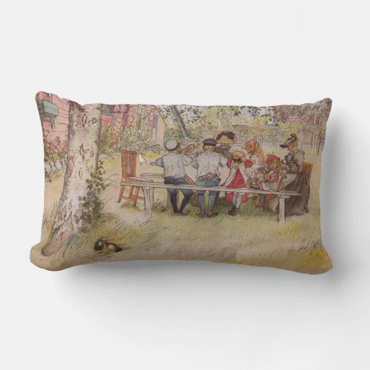 ブレックファーストアンダーザビッグ樺の木 ランバークッション (正面)