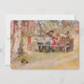 ブレックファーストアンダーザビッグ樺の木BBQパーティの招待状 招待状 (正面)