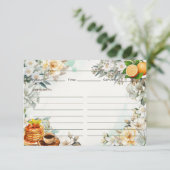 ブレックファーストインベッドレシピカード エンクロージャーカード (スタンド正面)