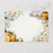 ブレックファーストインベッド空白のレシピカード エンクロージャーカード (裏面)