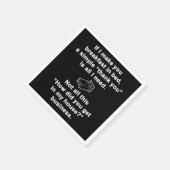 ブレックファーストインベッド スタンダードカクテルナプキン (角)