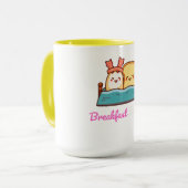ブレックファーストインベッド マグカップ (正面左)