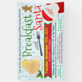 ブレックファーストウィズサンタバナー 横断幕 (縦)