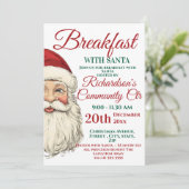 ブレックファーストウィズサンタフェスティバル 招待状 (スタンド正面)