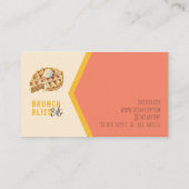 ブレックファーストカフェ 名刺 (裏面)