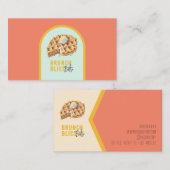 ブレックファーストカフェ 名刺 (正面/裏面)