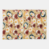 ブレックファーストパターン3 キッチンタオル (横)