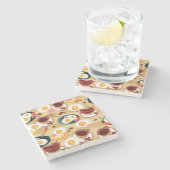 ブレックファーストパターン3 ストーンコースター (横)