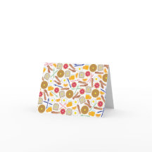 ブレックファーストフーズパターンノテカード