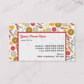 ブレックファーストフーズビジネスカード 名刺 (裏面)